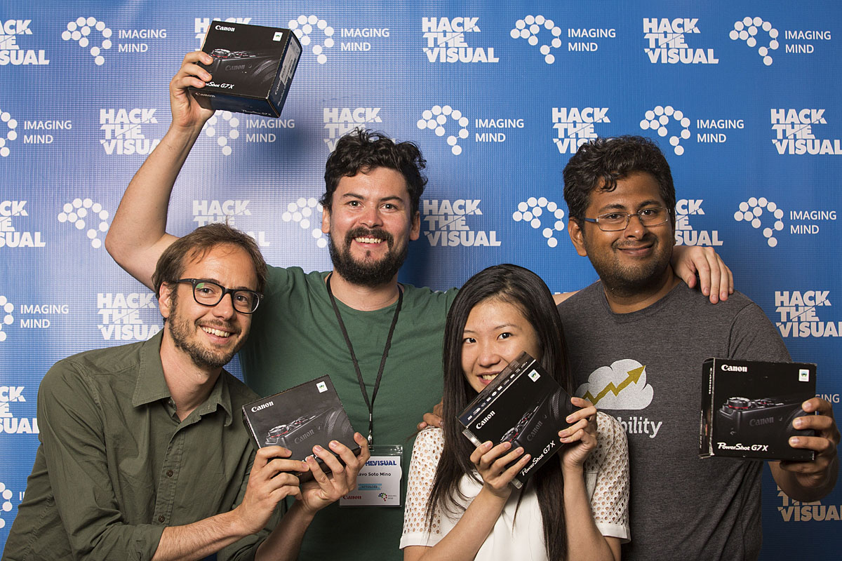 Hack the Visual event in London. Shot for Canon Europe Ltd.