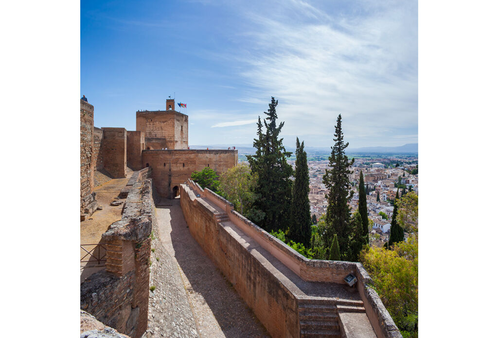 A view of Grenada from The Alhambra, Spain. A view of Grenada from The Alhambra, Spain.