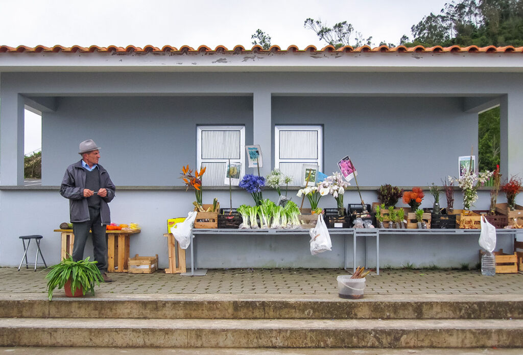 Roadside rural shop in Madeira, Portugal. Roadside rural shop in Madeira, Portugal.